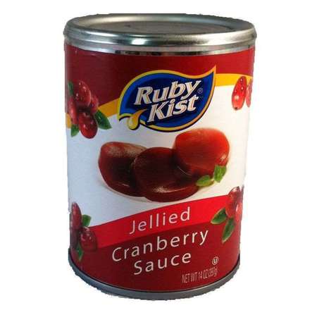 Ruby Kist Jellied Cranberry Sauce 14 oz., PK24 -  0102414RK